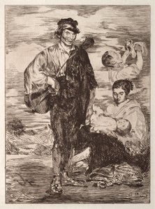 Mustalaiset. tekijältä Édouard Manet