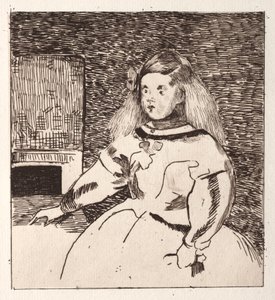 Pieni Marguerite tekijältä Édouard Manet