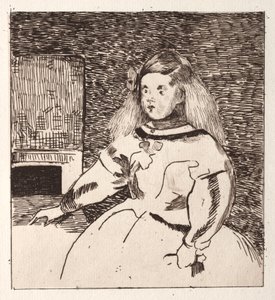 Linfante Marguerite. tekijältä Édouard Manet