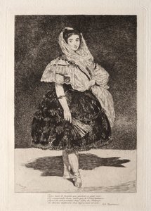 Lola de Valencia tekijältä Édouard Manet