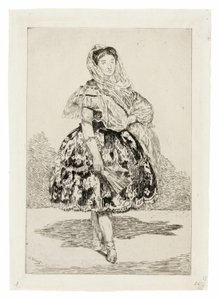 Lola de Valencia tekijältä Édouard Manet