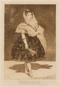 Lola de Valencia, 1862. tekijältä Édouard Manet