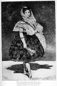 Lola de Valence, 1850-1880 1924 tekijältä Édouard Manet