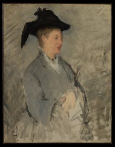 Madame Edouard Manet (Suzanne Leenhoff, 1829-1906) tekijältä Édouard Manet