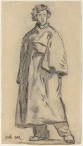 Mies viitta yllään [recto] tekijältä Édouard Manet