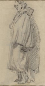 Mies viitta yllään [verso] tekijältä Édouard Manet