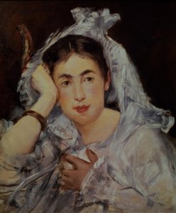 Marguerite de Conflans au capuchon tekijältä Édouard Manet