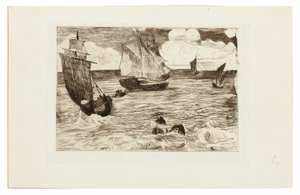 Meren tekijältä Édouard Manet
