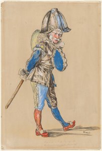 Polichinelle tekijältä Édouard Manet