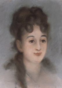 Eva Gonzalèsin muotokuva tekijältä Édouard Manet