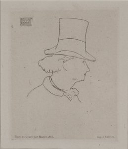 Baudelairen muotokuva tekijältä Édouard Manet