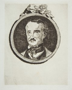 Edgar Allan Poen muotokuva, 1876. tekijältä Édouard Manet