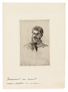 Felix Bracquemondin muotokuva tekijältä Édouard Manet