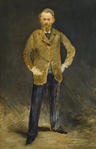 Ranska: Autoportrait avec chapeau Self-Portrait (omakuva) tekijältä Édouard Manet