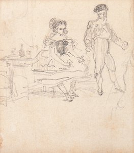 Espanjalainen pariskunta, 1862 tekijältä Édouard Manet