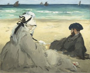 Rannalla tekijältä Édouard Manet