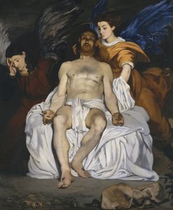 Kuollut Kristus enkelien kanssa tekijältä Édouard Manet