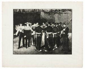 Maximilianin teloitus tekijältä Édouard Manet