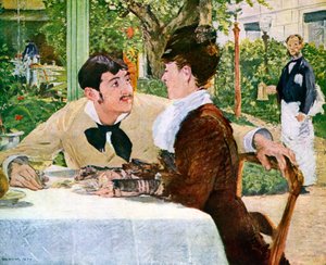 Pere Lathuillen puutarha, 1879 1938. tekijältä Édouard Manet