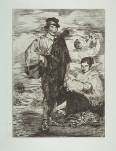 Mustalaiset tekijältä Édouard Manet