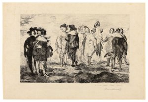Pikku Cavaliers tekijältä Édouard Manet