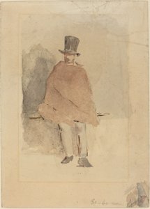 Mies pitkässä hatussa tekijältä Édouard Manet