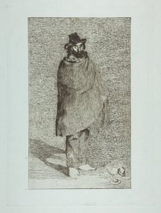 Filosofi Le Philosophe, 1865-66 tekijältä Édouard Manet