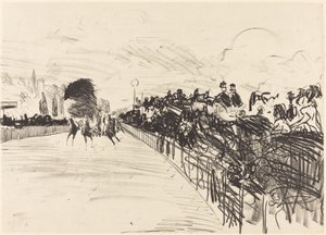 Races Les -kurssit, 1865. tekijältä Édouard Manet