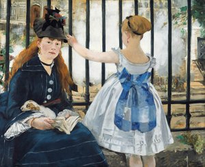 Rautatie tekijältä Édouard Manet