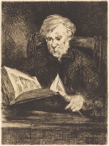 Lukija (Le liseur) tekijältä Édouard Manet