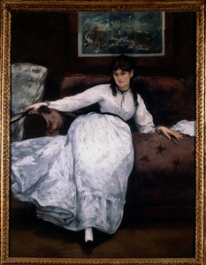 The Rest (Muotokuva naismaalari Berthe Morisotista sohvalla) Edouard Manet