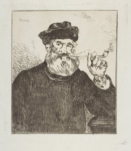 The Smoker The Smoker, 1866-67. tekijältä Édouard Manet