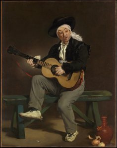 Espanjalainen laulaja tekijältä Édouard Manet