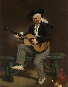 Espanjalainen laulaja, 1860. tekijältä Édouard Manet