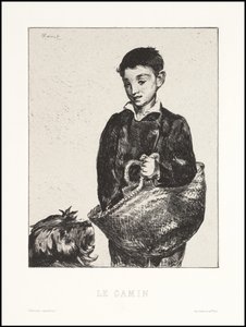 Urchin, 1862 tekijältä Édouard Manet