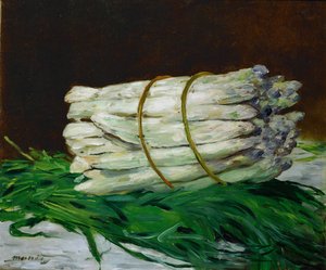 Ein Bund Spargel von Edouard Manet