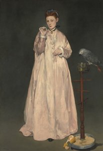 Nuori nainen vuonna 1866 tekijältä Édouard Manet
