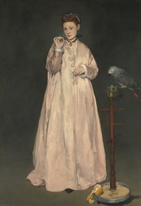Nuori nainen vuonna 1866, 1866. tekijältä Édouard Manet