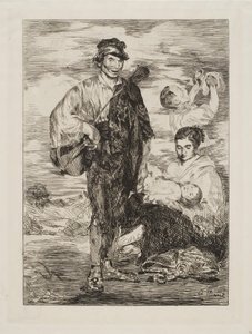 Mustalaiset tekijältä Édouard Manet