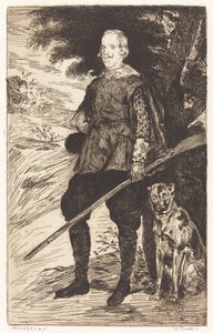 Philip Ive (Philippe Ive) tekijältä Edouard Manet after Diego Velázquez