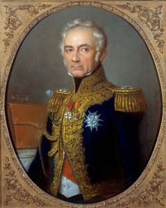 Charles Tristanin, Montholonin kreivin (1783-1853) muotokuva Edouard Pingretin (1788-1875) maalaus noin 1840, 82 x 67 cm. Paris, Musee de l