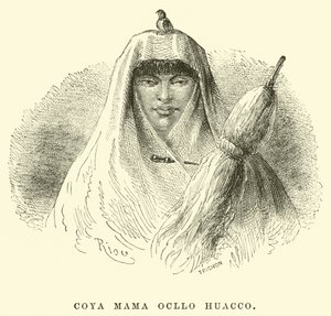 Coya Mama Ocllo Huacco tekijältä Edouard Riou