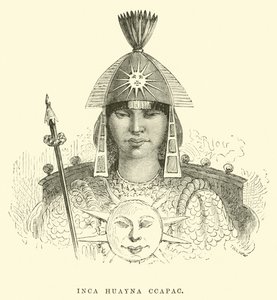 Inca Huayna Capac tekijältä Edouard Riou