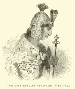 Inti-Cusi Huallpa (Huascar), 13. Inca tekijältä Edouard Riou