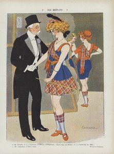 Vanha Skotlanti. Kuvitus Le Rirelle