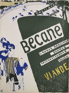 Pyörä; Becane, n. 1894 tekijältä Edouard Vuillard