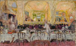 Café Wepler tekijältä Edouard Vuillard