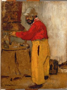 Henri de Toulouse-Lautrec, Villeneuve sur Yonne, chez les Natansons (öljy kankaalle) tekijältä Edouard Vuillard