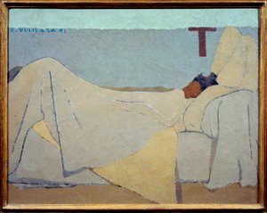 Sängyssä tekijältä Edouard Vuillard