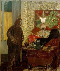 Intérieur avec Misia Natanson au piano (Cipa écoutant Misia tekijältä Edouard Vuillard